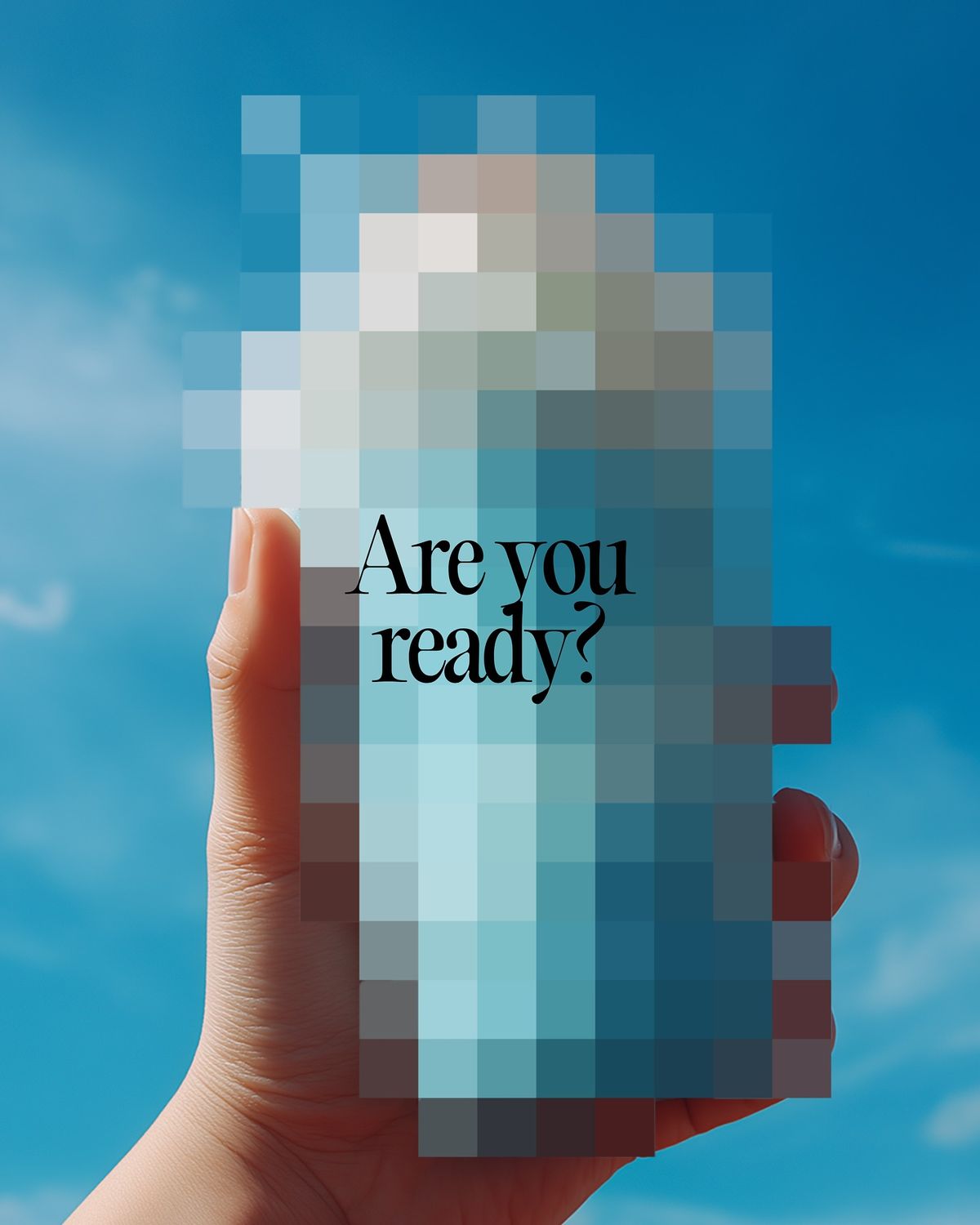 Product ad - Are you ready?